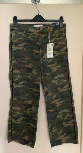 Jeans zara camouflage - jeans, culotte