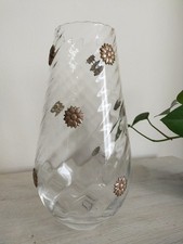 VASO CRISTALLO E ARGENTO