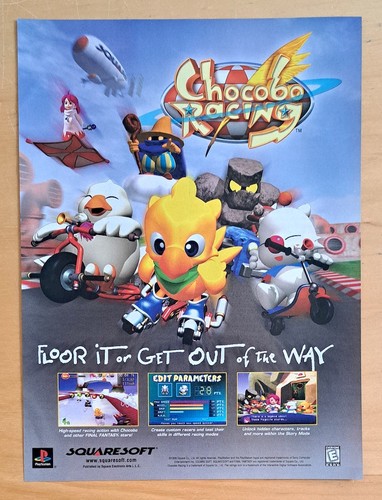 Chocobo racing magazine - chocobo,