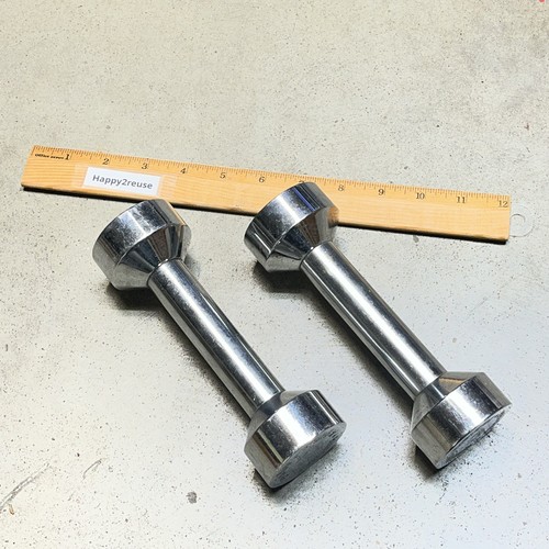 Manubri weider vintage cromati - manubri,