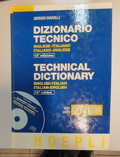 Dizionario tecnico italiano - dizionario,