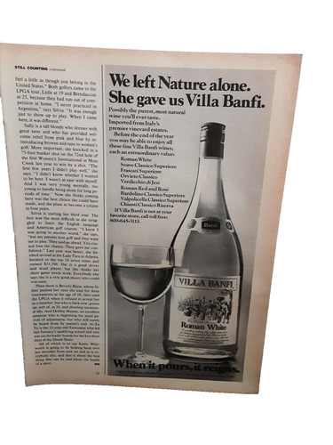 Pubblicità villa banfi 1977 - pubblicità,