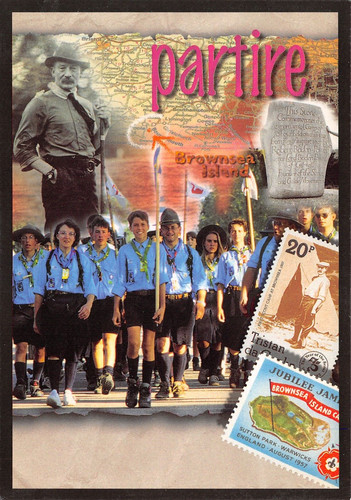 Cartolina agesci scouts - cartolina,