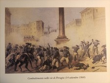 Stampa combattimento nelle vie