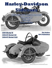 Harley-Davidson Sidecar Book, antico, vintage, moto, storia, indiano