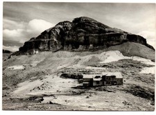 Cartolina 2480. Dolomiti. Gruppo Sella. Rifugio Boè. Pizzo Boè. Viaggiata 1967