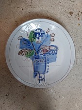 Piatto In Ceramica Di MANLIO