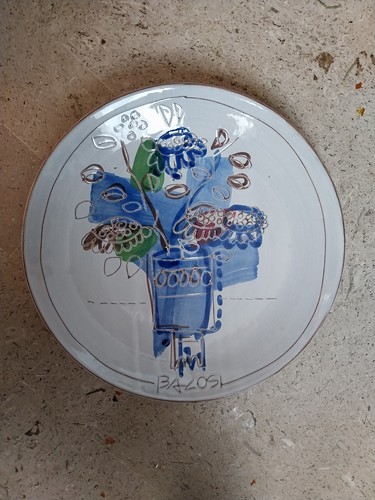 Piatto ceramica manlio - piatto,