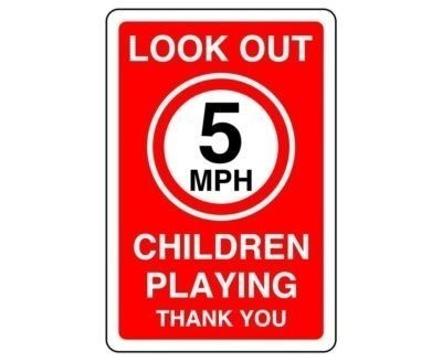 Look out 5mph bambini - , che