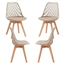 Set di 4 Sedie da pranzo con