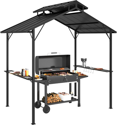 Outsunny hardtop grill - 8', x