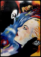 2000ca * Manifesto, Poster "Diabolik Eva Kant, POP - Pasquale Colle" Italia (A-)