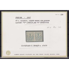 PARMA 1857-59 COPPIA 40 C