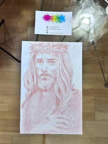Disegno originale sanguigna - disegno,