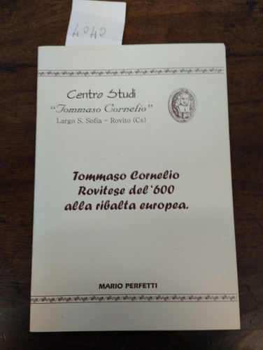 Tommaso cornelio rovitese - ,
