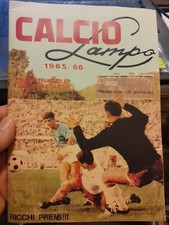 Album calciatori  Lampo 1965 66 Rivera  Già incollato anastatico Reprint 