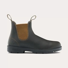 BLUNDSTONE - Stivaletti marrone /ocra per uomo