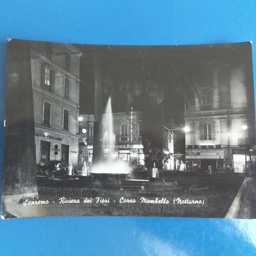 Cartolina antica sanremo corso - cartolina,