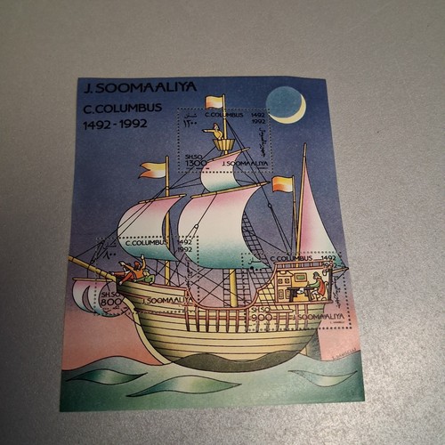 Foglietto francobolli somalia - foglietto,