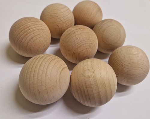 Sfere legno 40mm - legno, senza