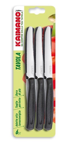 Set coltelli tavola - 6, da