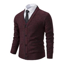Cardigan uomo classico con