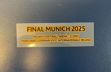toppa patch inter PSG champions league final munich 2025