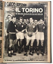 IL CALCIO ILLUSTRATO ANNATA 1948 1949 GRANDE TORINO SUPERGA