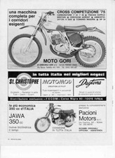advertising Pubblicità MOTO