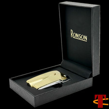 Ronson premier waraflame - premier, gold