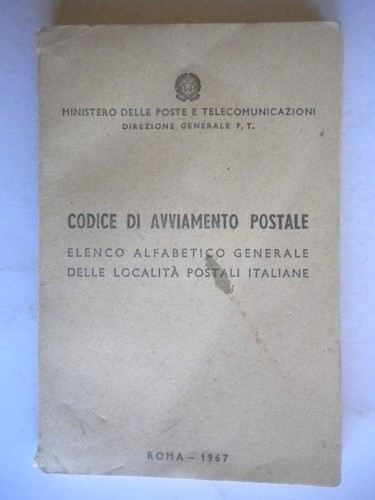 Codice avviamento postale - codice,