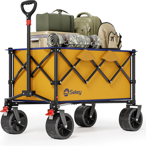 Carrello pieghevole xxl 135l - pieghevole,