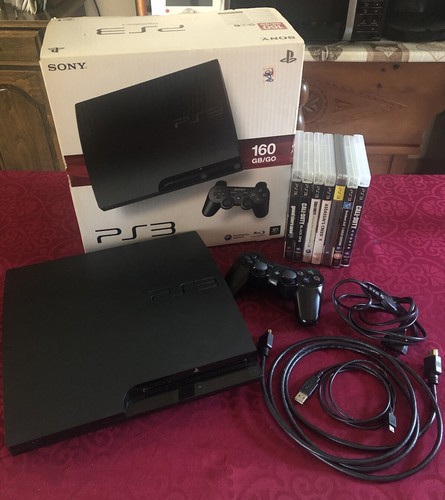 Sony playstation ps3 160 - sony, gb+
