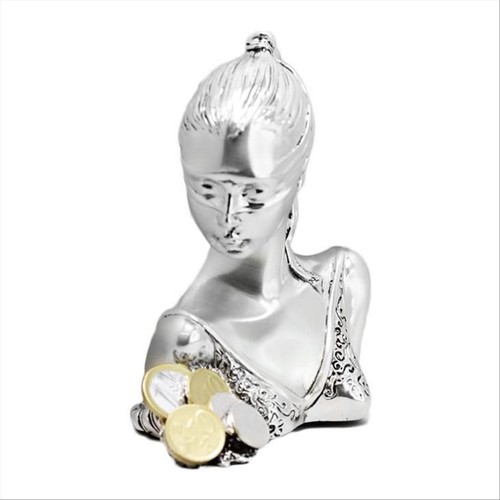 Statua portafortuna argento - statua,