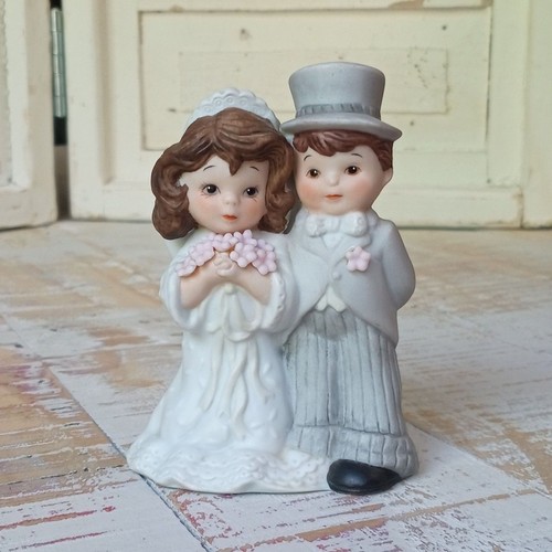Cake topper sposi - , porcellana