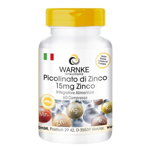 Picolinato zinco 15mg 60 - picolinato,