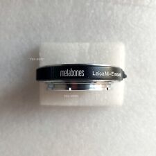 METABONES Adattatore Leica M, Ziess ZM, VM, per Sony E Mount NEX A7 A9 - Ottimo