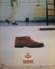 Pubblicità scarpe varuk - pubblicità,