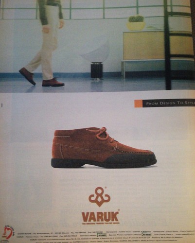 Pubblicità scarpe varuk - pubblicità,