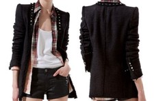 Blazer giacca Zara nero