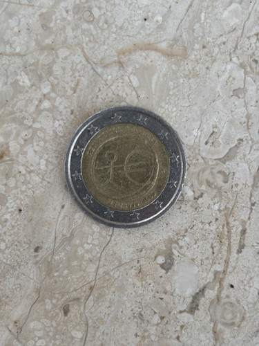 Moneta rara euro della - da,