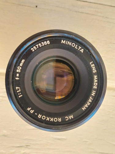 Minolta rokkor 50mm - mc, f1,7