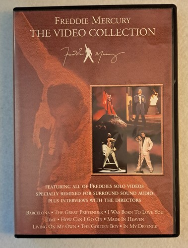 Dvd freddie mercury the video - freddie,