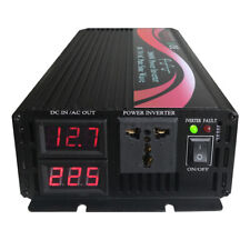 Inverter di potenza onda sinusoidale pura 1000W 1500W 2000W 12V 24V 48V DC a 120V 230V AC