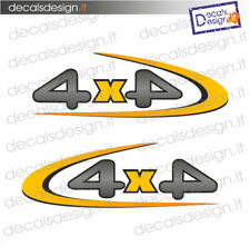 kit coppia ADESIVO PER SPORTELLO dx+sx  PIAGGIO PORTER 4x4 adesivi stickers