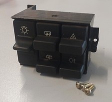 PULSANTIERA PULSANTI CRUSCOTTO RETROILLUMINATA X FIAT PANDA 4X4 1° SERIE, SISLEY