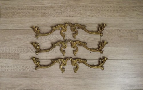 Set bracci lampadario bronzo - set,