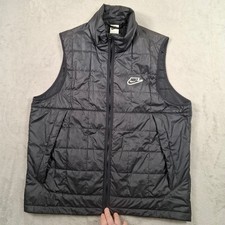 Gilet Nike uomo grande nero