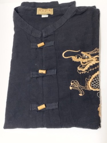 Vintage camicia uomo nera - vintage,