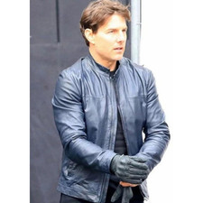 Giacca di pelle PU Tom Cruise